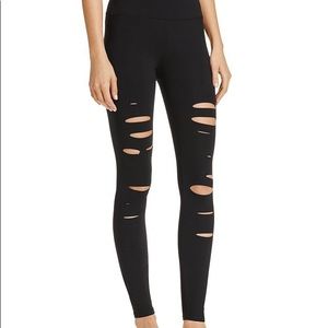 Alo High-Waist Ripped Warrior Legging (Like New!)
